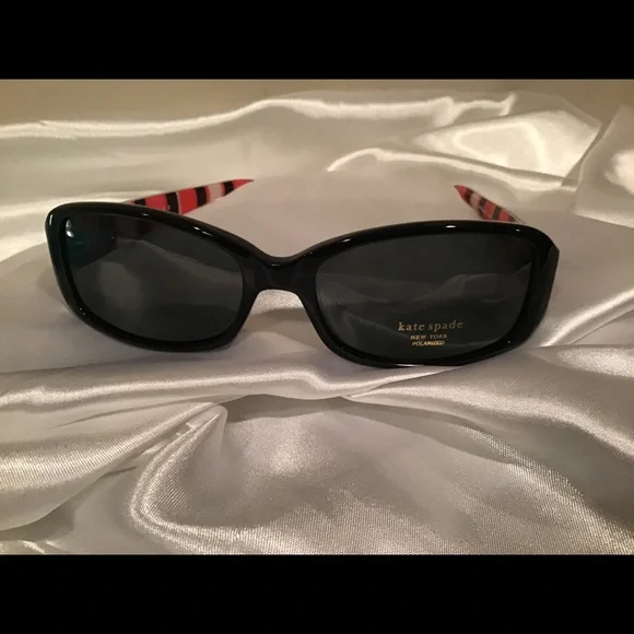 Kate Spade Black Sunglasses - Picture 2 of 8